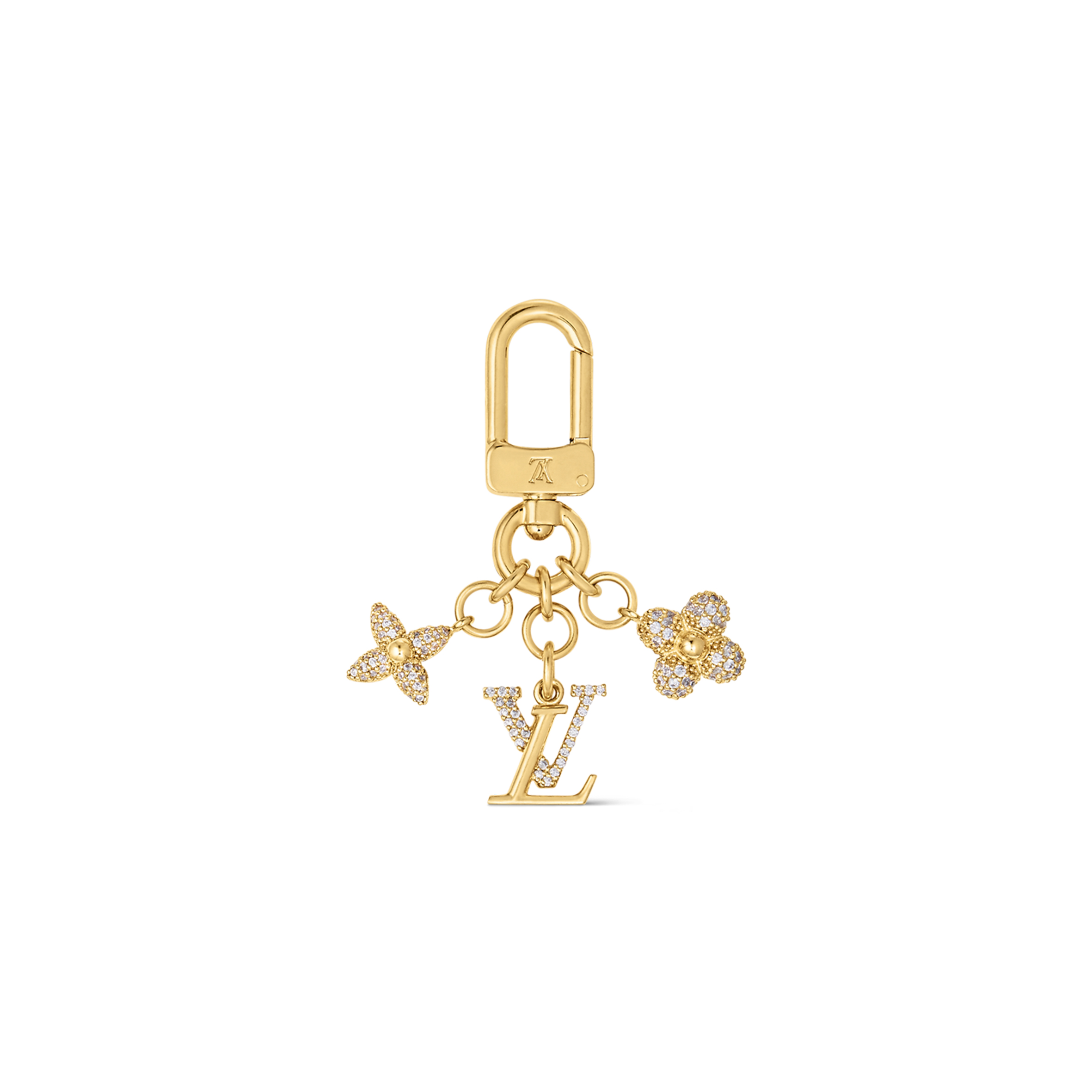 LOUIS VUITTON MICRO CHARMS LV ICONIC KEY HOLDER M01566 LOUIS VUITTON MICRO CHARMS LV ICONIC KEY HOLDER M01566